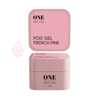 Полігель ONE POLYGEL FRENCH PINK, 30ml