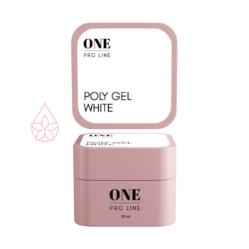 Полігель ONE POLYGEL WHITE, 30 ml   