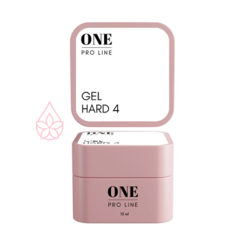 Гель для нарощення ONE GEL HARD 4, 15 ml