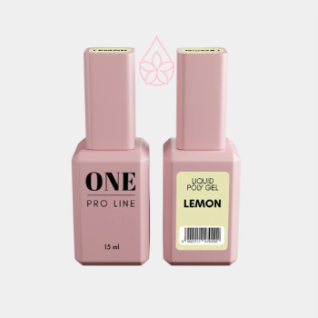 Рідкий полігель ONE LIQUID POLYGEL LEMON