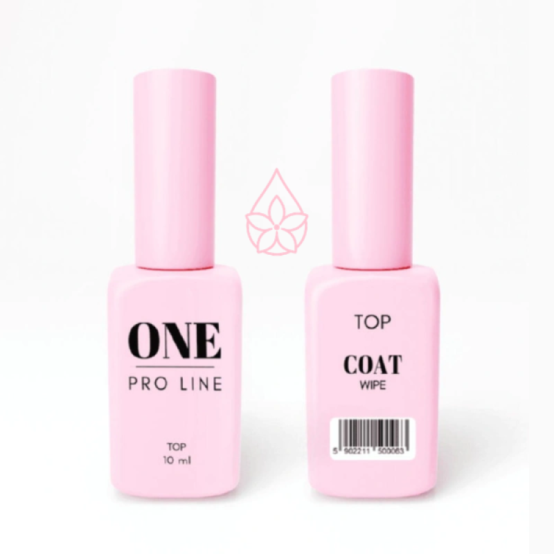 Топ з липким шаром ONE TOP COAT WIPE, 10ml