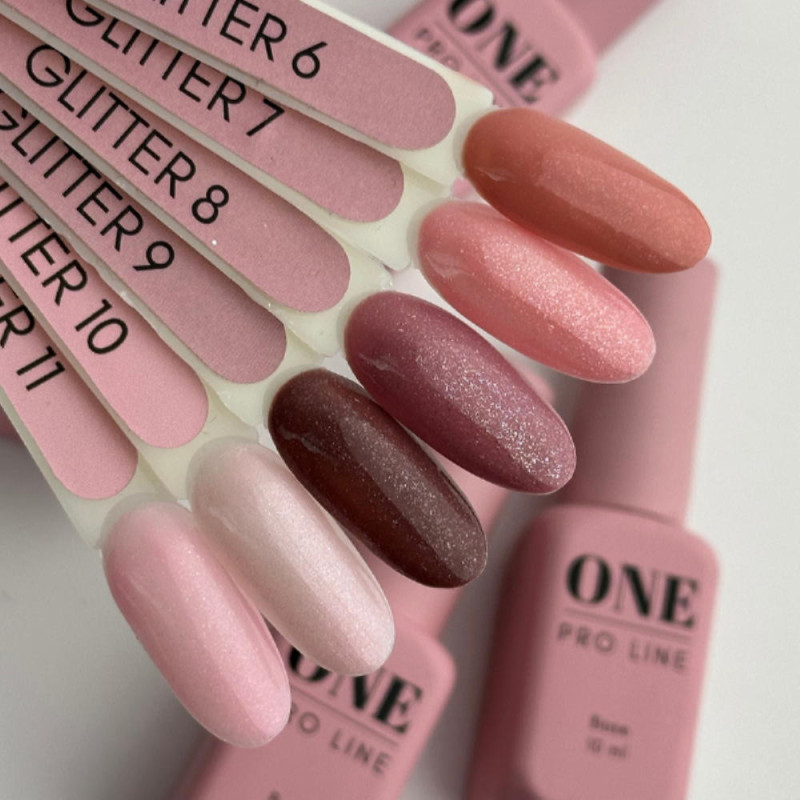 База з глітером ONE BASE GLITTER 10