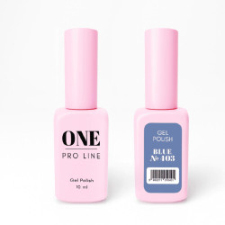 Гель-лак ONE BLUE 403