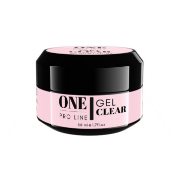 Гель для нарощення ONE GEL CLEAR, 50 ml
