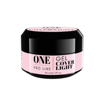 Гель для нарощення ONE GEL COVER LIGHT, 50 ml