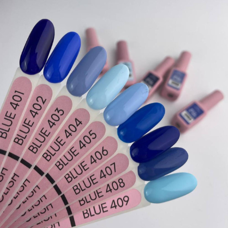 Гель-лак ONE BLUE 408