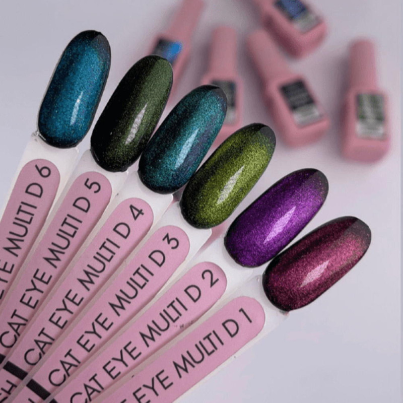 Гель-лак ONE CAT EYE MULTI D 6