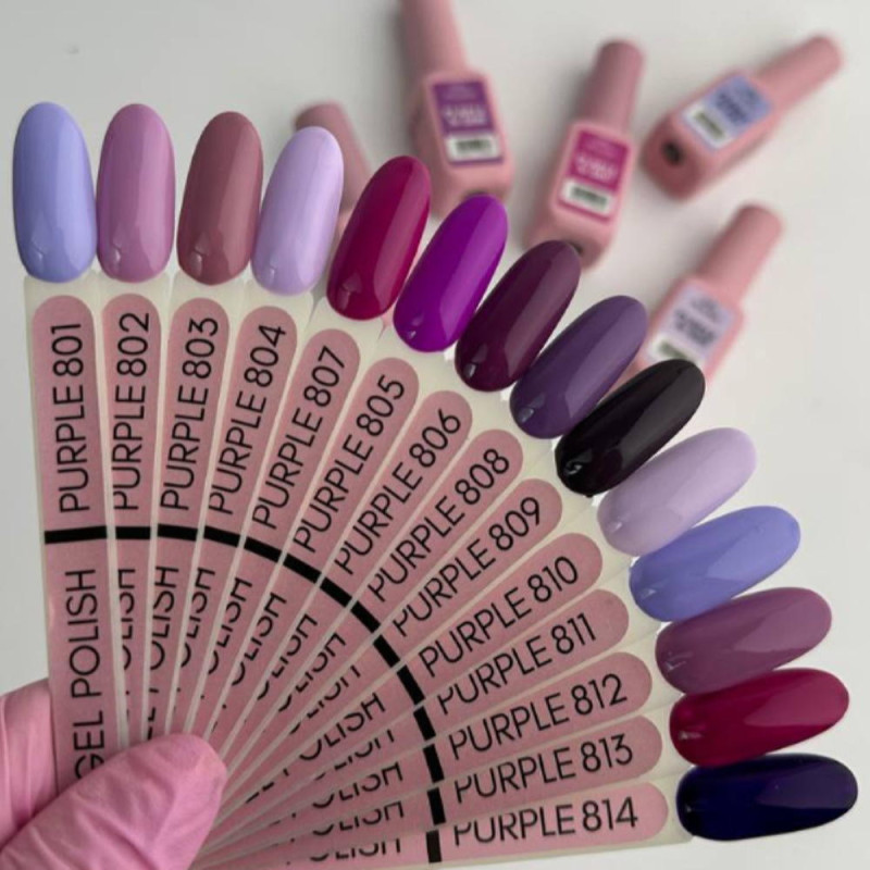 Гель-лак ONE PURPLE 814