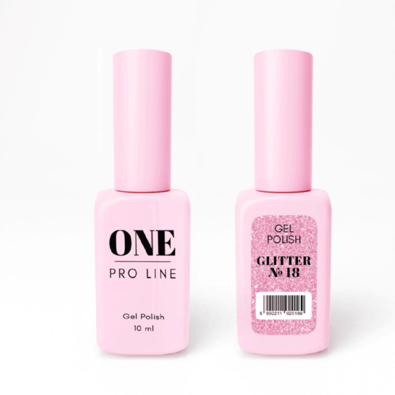 Гель-лак ONE GLITTER 18
