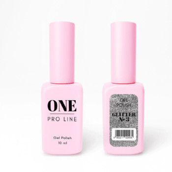 Гель-лак ONE GLITTER 3