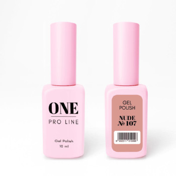 Гель-лак ONE NUDE 107