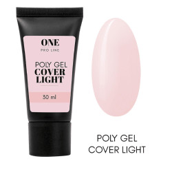 Полігель ONE POLYGEL COVER LIGHT (tube), 30ml