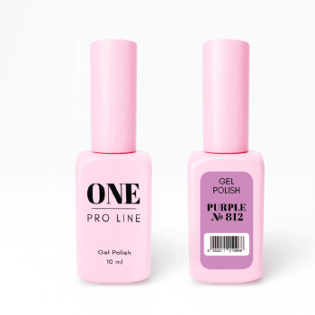 Гель-лак ONE PURPLE 812
