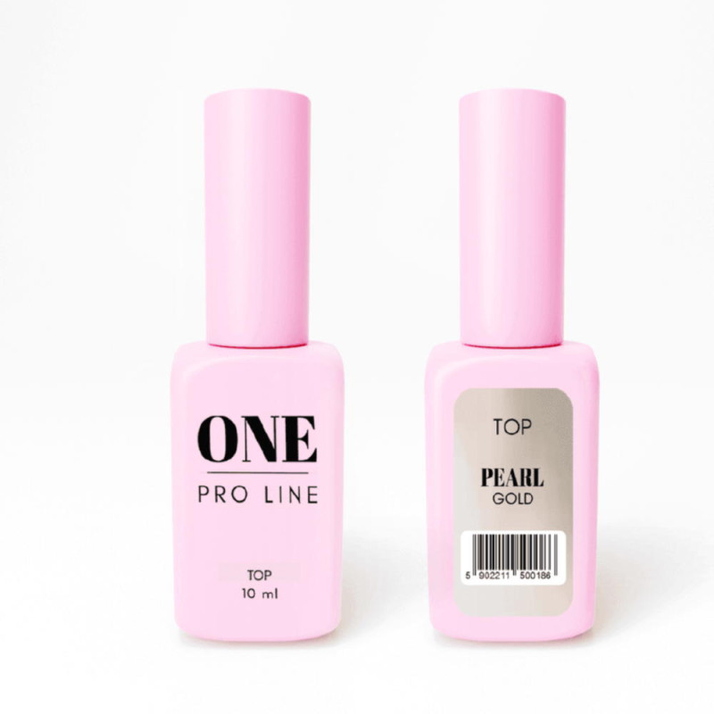 Топ з ефектом втирки ONE TOP PEARL GOLD