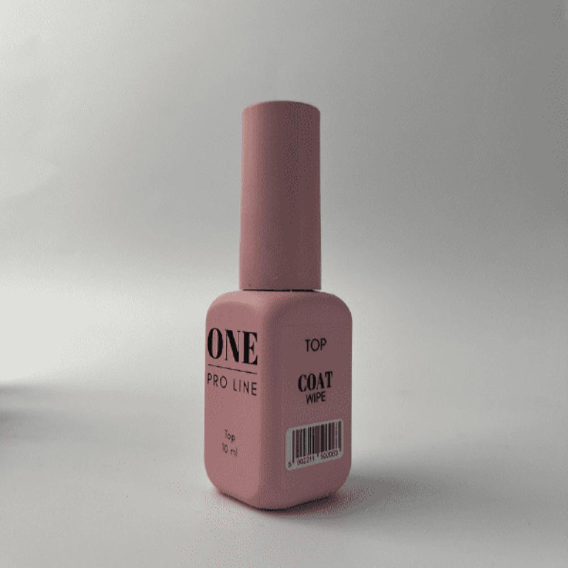 Топ з липким шаром ONE TOP COAT WIPE, 10ml