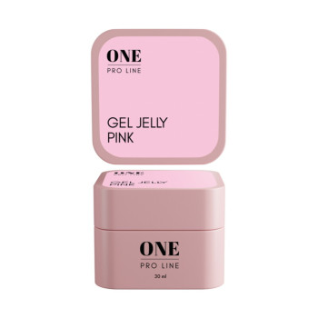 Гель желе ONE GEL JELLY PINK, 30 ml