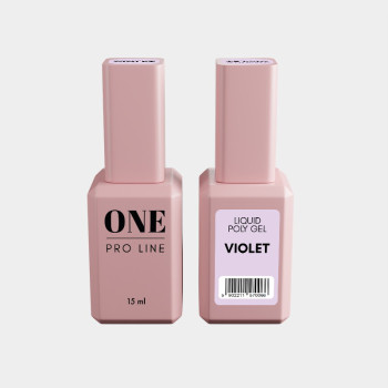 Рідкий полігель ONE LIQUID POLYGEL VIOLET